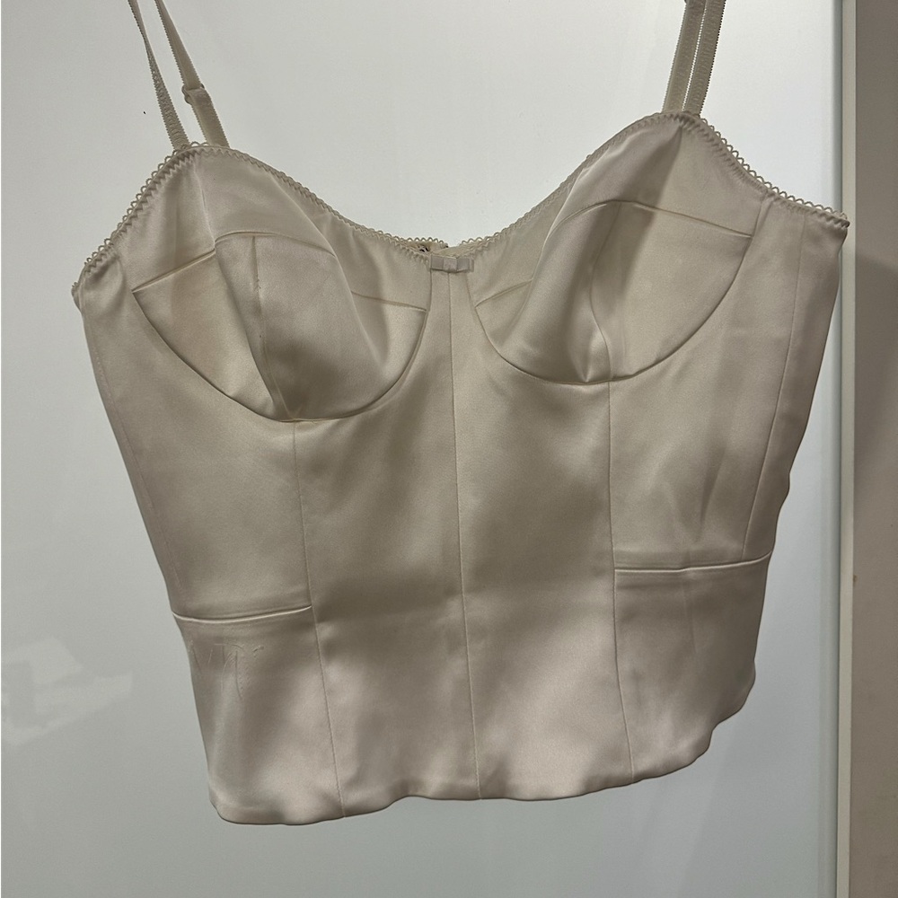 Wilfred White Satin Top